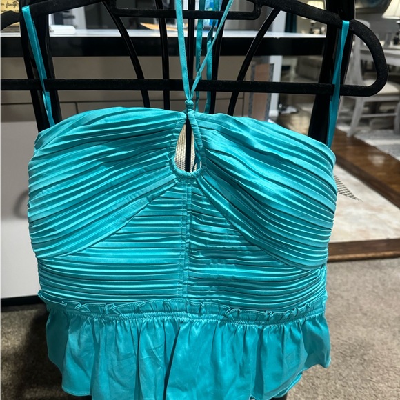 White House black market Poplin Keyhole Bustier - Picture 3 of 6